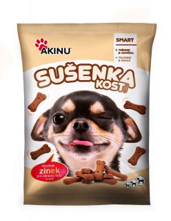 Akinu Kosti sušenka se zinkem pamlsek pro psy 400 g
