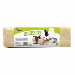 Akinu Lisované hobliny podestýlka pro malé / velké hlodavce a králíky 800 g