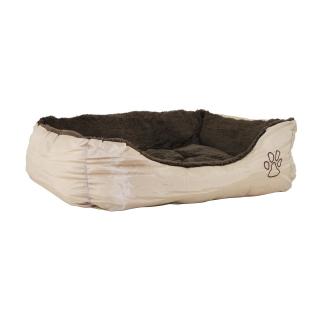 Akinu pelech nylon&fleece s tlapkou M 75x58 cm Barva: Béžová