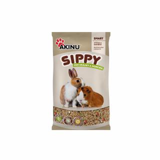 Akinu SIPPY DELUXE Krmivo pro králíky a morčata 400 g