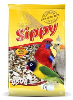 Akinu SIPPY DELUXE Krmivo pro malé a střední papoušky 450 g