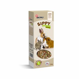 Akinu SIPPY Tyč se zeleninou doplňkové krmivo pro hlodavce 2 ks