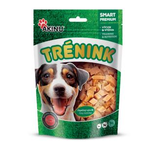 Akinu Trénink Lososové kostky pamlsek pro psy 120 g