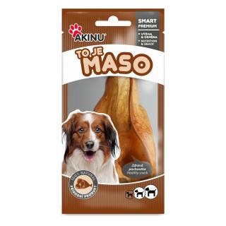 Akinu Ucho vodního buvola pamlsek pro psy 1 ks
