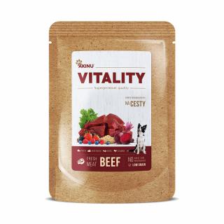 Akinu VITALITY Hovězí kapsička pro psy na cesty 300 g