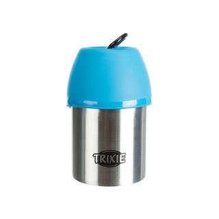 Trixie Láhev kovová s plastovou miskou 300 ml