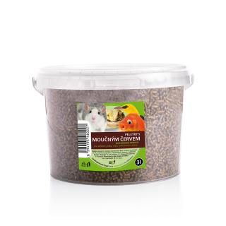 UGF Peletky s moučným červem 3 l (2 kg)