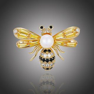 Éternelle Exkluzivní brož Swarovski Elements Gianluicia - Barevná/více barev B1067