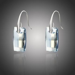 Éternelle Náušnice Swarovski Elements Leone - Světle modrá E1033