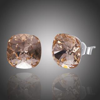 Éternelle Náušnice Swarovski Elements Victoria - více barev - Light Peach E1139