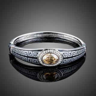 Francesca Petrucci Bangles náramek Swarovski Elements Adamoli - Zlatá BN0073