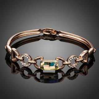 Francesca Petrucci Bangles náramek Swarovski Elements Alessi - Žlutá BN0062