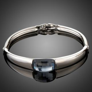 Francesca Petrucci Bangles náramek Swarovski Elements Izacco - Tmavě modrá BN0089