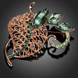 Francesca Petrucci Brož Swarovski Elements Apollina - Zelená B0028