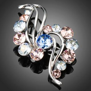 Francesca Petrucci Brož Swarovski Elements Righi - Barevná/více barev B0043