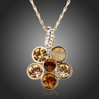 Francesca Petrucci Náhrdelník Swarovski Elements Giraldo - 40 cm + 3 cm (prodloužení) / Barevná/více barev NH0137