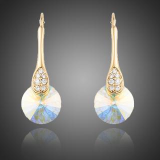 Francesca Petrucci Náušnice Swarovski Elements Michela - Zlatá E0228