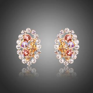 Francesca Petrucci Náušnice Swarovski Elements Santoria - Barevná/více barev E0298