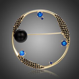 Victoria Filippi Brož Swarovski Elements Modena - Barevná/více barev B0105