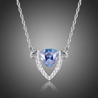 Victoria Filippi Náhrdelník Swarovski Elements Ratti - 38 cm + 5 cm (prodloužení) / Modrá NH0250