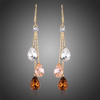 Victoria Filippi Náušnice Swarovski Elements Montana - Barevná/více barev E0348