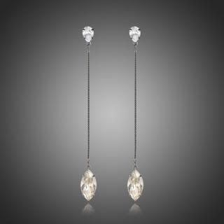 Victoria Filippi Náušnice Swarovski Elements Salierita - Černá E0403