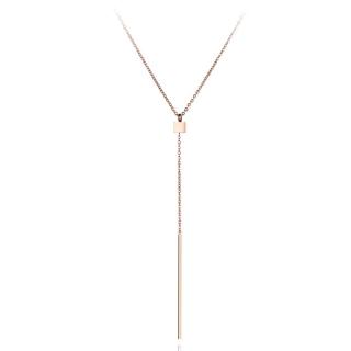 Victoria Filippi Stainless Steel Ocelový náhrdelník Stabile - chirurgická ocel - Zlatá / 39 cm + 3 cm (prodloužení) NHN19007