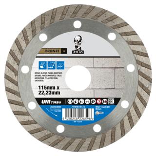Diamantový kotouč ATLAS UNIVERSAL TURBO 115x2,6x22,23