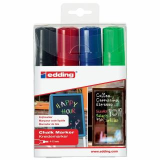 Edding 4090 křídový popisovač sada 4 kusů
