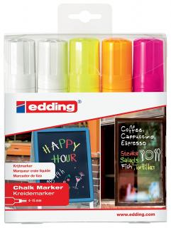 Edding 4090 křídový popisovač sada