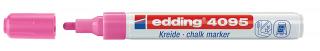 Edding 4095 křídový popisovač 10 ks Barva: Neon Růžová