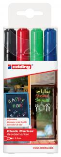 Edding 4095 křídový popisovač sada 4 ks