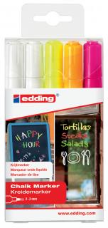 Edding 4095 křídový popisovač sada 5 ks