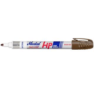 Lakový popisovač Markal Pro-Line HP 12 kusů Barva: Hnědá