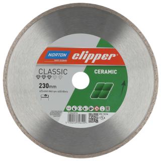NORTON CLIPPER CLASSIC CERAM 230x25,4