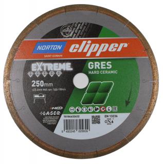 NORTON CLIPPER EXTREME GRES 250x25,4