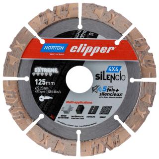 Norton Clipper PRO 4X4 SILENCIO  125x22,23