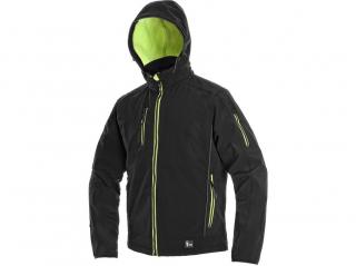 Pánská bunda DURHAM, černo-žlutá Velikost oděvu: 2XL