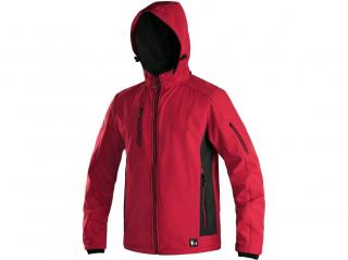 Pánská bunda DURHAM, červeno-černá Velikost oděvu: 2XL