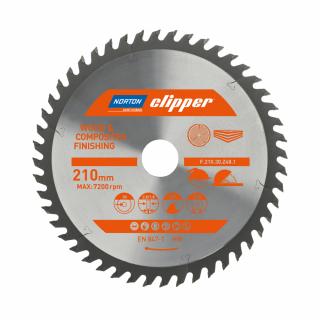 Pilový kotouč WOOD FINISHING 210x30 2,8/1,8 48T ATB