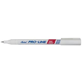 Popisovač Markal Pro-Line Micro 48 ks Barva: Bílá