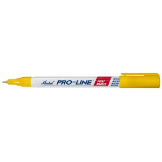 Popisovač Markal Pro-Line Micro 48 ks Barva: Žlutá