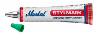 Průmyslový popisovač Markal Stylmark v tubě 2 mm 10ks Barva: Zelená