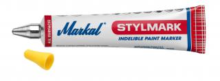 Průmyslový popisovač Markal Stylmark v tubě 2 mm 10ks Barva: Žlutá