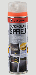 Značkovací sprej 500 ml Barva: Oranžová reflexní