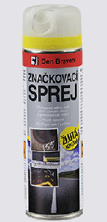 Značkovací sprej 500 ml Barva: Žlutá reflexní