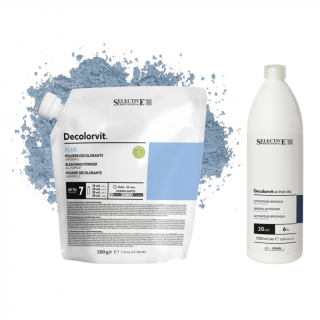 AKCE MĚSÍCE DECOLORVIT PLUS 500 g + DECOLORVIT ACTIVE USE 6% 1 000 ml