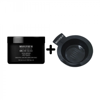 AKCE MĚSÍCE Regenerační maska pro poškozené, tmavé i blond vlasy - ONCARE BLACK - MASK 500 ml + MISKA ZDARMA