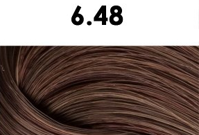 BHEYSÉ HAIR COLOR - Profesionální oxidační permanentní barva na vlasy s arganovým olejem a keratinem - PRO PROFESIONÁLY Odstín: 6.48 DARK TOBACCO…