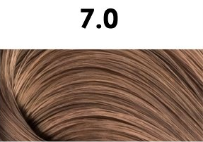 BHEYSÉ HAIR COLOR - Profesionální oxidační permanentní barva na vlasy s arganovým olejem a keratinem - PRO PROFESIONÁLY Odstín: 7.0 NATURAL BLONDE